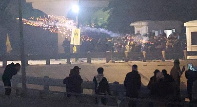 Bağdat sokakları karıştı! İran destekçisi göstericiler Yeşil Bölge'ye girmeye çalıştı