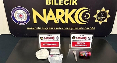 Bilecik’te uyuşturucu operasyonu: 3 gözaltı