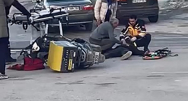 Elazığ’da motosiklet ile otomobil çarpıştı: 1 yaralı